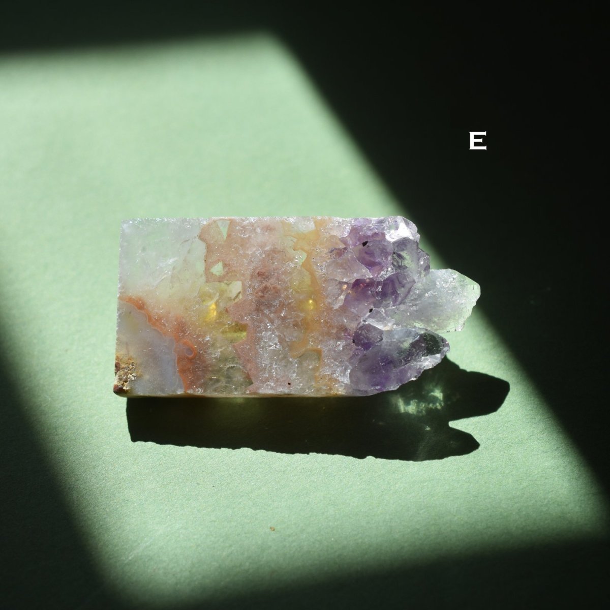 画像7: 秋の新作【選べる】原石　アメジスト　結晶　スライス　ブローチ　 (7)