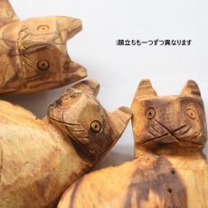 画像17: 冬の新作・贈り物にも♪【選べる】香木　猫　パロサント　置物　人形　クリスマス　インテリア (17)