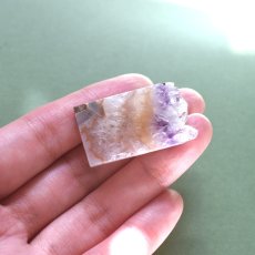 画像8: 秋の新作【選べる】原石　アメジスト　結晶　スライス　ブローチ　 (8)