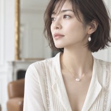 画像10: 2027年干支【限定数】羊脂白玉　雪のような　和田玉　ネフライト　　サージカルステンレスピアス白翡翠 (10)