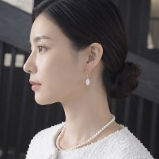 画像7: 2027年干支【限定数】羊脂白玉　雪のような　和田玉　ネフライト　　サージカルステンレスピアス白翡翠 (7)