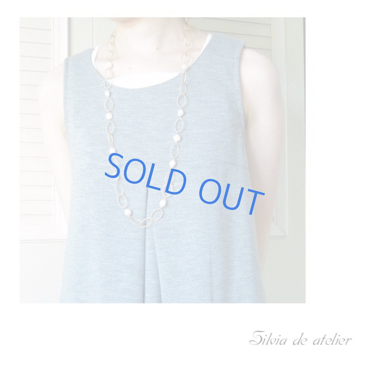 画像3: ヴィンテージ風リング&バロック淡水パール ネックレス (3)