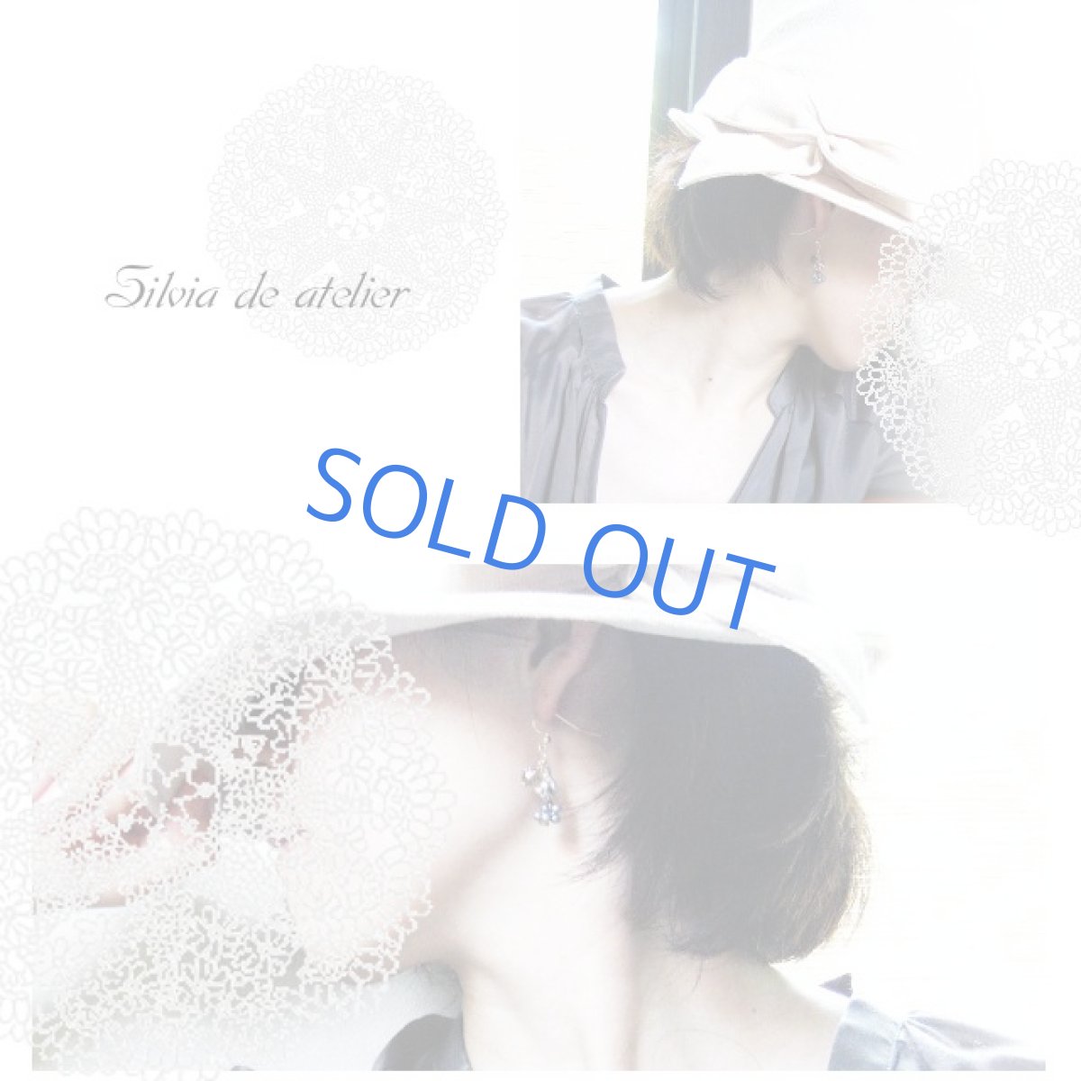 画像2: 再値下げ☆バードチャーム×淡水パール 14kgfピアス (2)