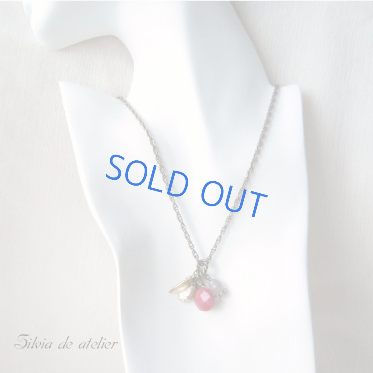 画像4: 2way レッドアゲートショートレングスネックレス (4)